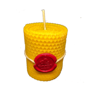 Balmumu Mum 7x7 cm - Görsel 2